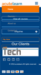 Mobile Screenshot of acutelearn.com